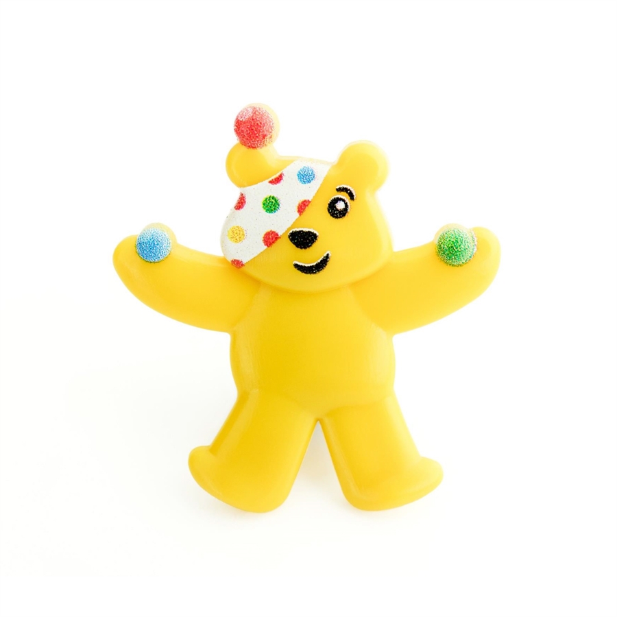 Juggling Pudsey Pin Badge - BBC Children in Need