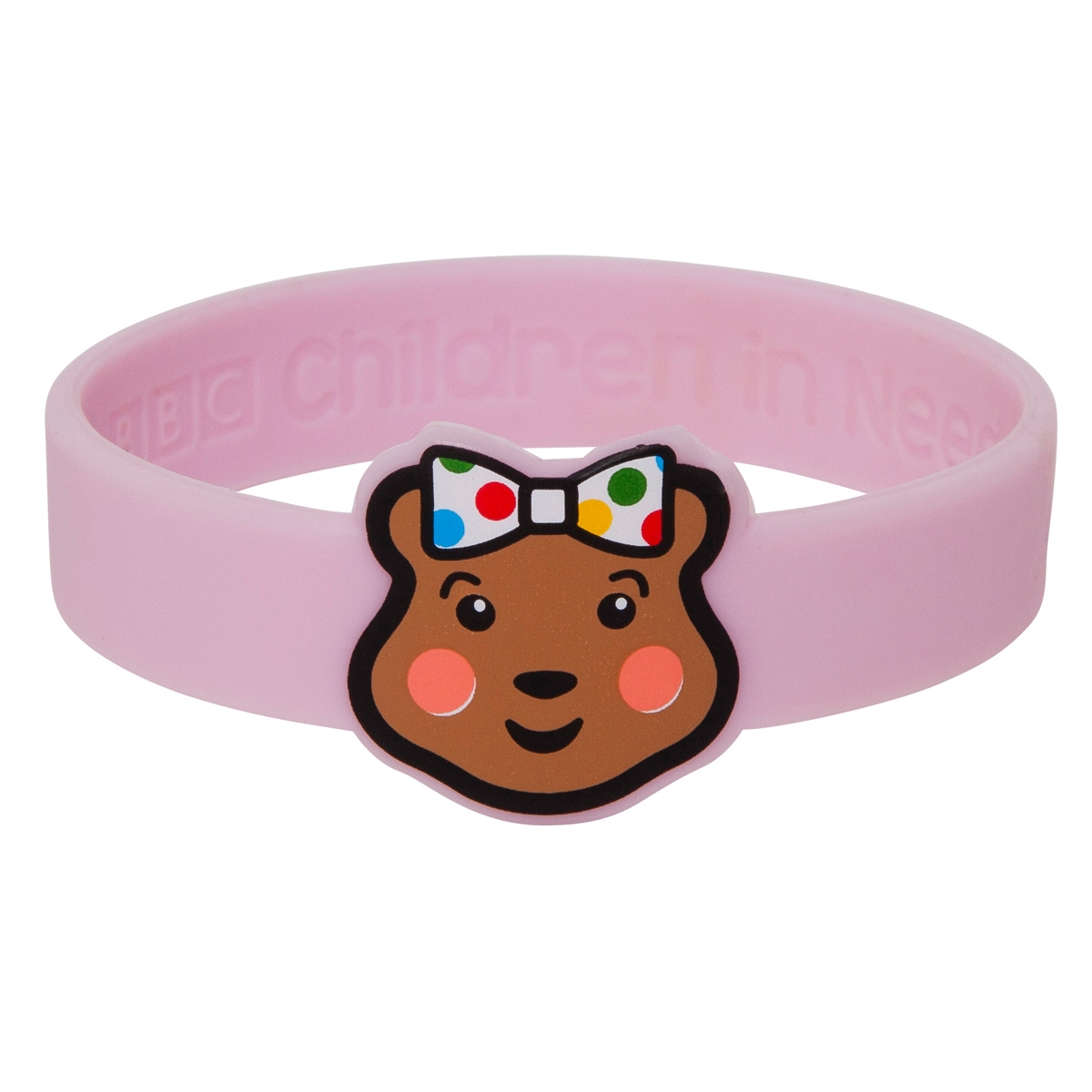 PUDSEY & BLUSH WRISTBANDS - BBC Children in Need